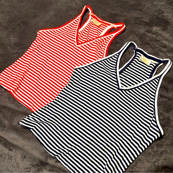 Anthropologie Tops - NEVER WORN Anthropology Maeve Knit Striped Tank Tops in Large